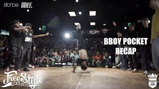 Freestyle Session 2017  BBOY POCKET RECAP [upl. by Yentihw358]