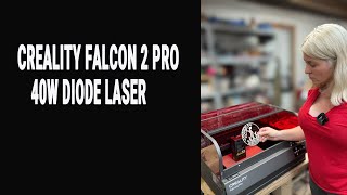 Creality Falcon 2 Pro Diode Laser review [upl. by Eelarual]