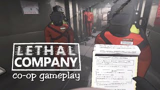 I am amongst Lethal Company coop gameplay [upl. by Eet]