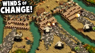 WINDS OF CHANGE Insane Custom Map  They Are Billions Custom Map Gameplay [upl. by Gorga]