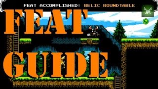 Shovel Knight  Relic Roundtable Feat Achievement Guide Walkthrough [upl. by Schnapp]