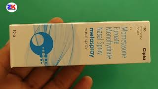 Metaspray Nasal Spray  Mometasone Furoate Nasal Spray  Metaspray Nasal Spray Uses Benefit Dosage [upl. by Cartie191]