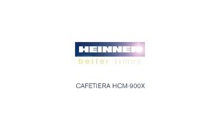 Cafetiera Heinner HCM900X [upl. by Revart]