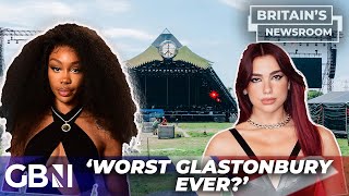 Worst Glastonbury ever Dua Lipa and SZA reflect changing young pop and female audience [upl. by Anrehs]