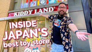 Inside Japans BEST Toy Store in Tokyo  A Tour of Kiddy Land [upl. by Drusy884]