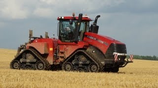 Test drive CaseIH STX Quadtrac 600  Trekkerweb [upl. by Anada]