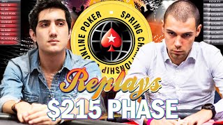 SCOOP 2019 Event 01H 215 Ivan Luca  Rui Ferreira  Stefan Jedlicka Pokerstars Replay [upl. by Collins]