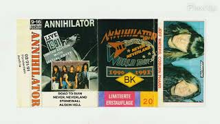 Annihilator live Fürstenfeld 1991  4 Tracks Road To RuinNever NeverlandStonewallAlison Hell [upl. by Lothaire]