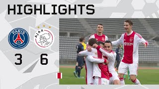 Highlights PSG A1  Ajax A1  UEFA Youth League [upl. by Melli499]