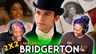 BRIDGERTON Season 2 Episode 2 Reaction and Discussion 2x2  Off to the Races [upl. by Rhodes]