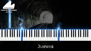 Jueves  La Oreja de Van Gogh piano tutorial fácil [upl. by Ainos625]