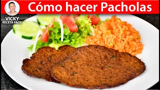 COMO HACER PACHOLAS  Vicky Receta Facil [upl. by Morrill]