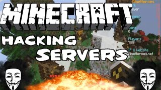 HOW TO HACK ANY MINECRAFT SERVER YOU WANT [upl. by Eizeerb]