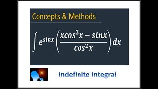 Integrate esinxxcos3xsinxcos2xdx integrate e  sin x  x  cos3 x  sin xcos2 xdx [upl. by Calla400]