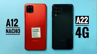 Samsung Galaxy A12 Nacho vs Samsung Galaxy A22 [upl. by Irroc474]