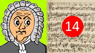 Bach  Art of Fugue  Contrapunctus 14 Completed Organ Rameau TO [upl. by Oric]