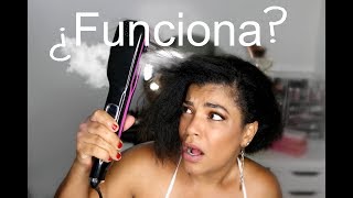 LO ULTIMO PARA ALACIAR EL CABELLO cepillo plancha con vapor [upl. by Nihsfa]