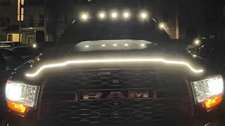 How To Install Recon Cab Lights Ram 2500 2020 quotComo Instalar Luces Del Techoquot [upl. by Tamera]