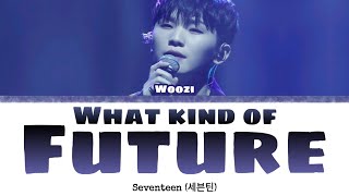 SEVENTEEN Woozi  What Kind Of Future INDO SUB Lyrics • Color Coded INDENGHANROM• [upl. by Alf638]