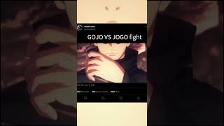 GOJO vs JOGO anime 4k jujutsukaisen gojo jogo [upl. by Jacenta85]