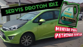 24  Proton IrizNew Persona Cara Servis Minyak Enjin Engine Oil Change Full Guide [upl. by Bilac]