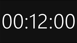 Stopwatch   12 MINUTES [upl. by Ennagem]