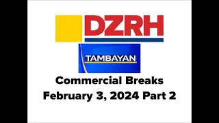 Tambayan Commercial Breaks February 3 2024 Part 2 [upl. by Imeon]