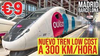 OUIGO tren rápido Madrid Barcelona por 9 euros [upl. by Yreme541]