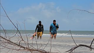 PESCADORES DE SARDINHAS NO LITORAL DO MARANHÃO [upl. by Ardekan230]