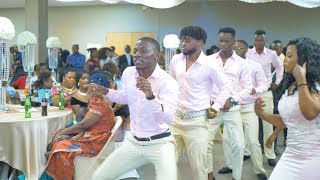 Congolese Wedding Entrance Dance Best Choreography [upl. by Ffoeg]