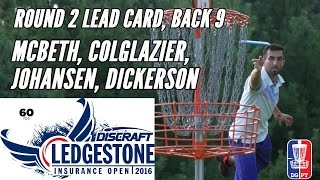 2016 Ledgestone Open Round 2 Lead Card Back 9 McBeth Colglazier Johansen Dickerson [upl. by Norb925]