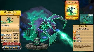 Greenkeep NEW Premium Rockstomper Max Level 124  Dragons Rise of Berk [upl. by Ayrotal]