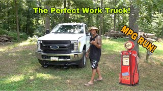 Is This Ford F250 The BEST Reliable Work Truck Or Should You Go With RAM Or GM  MPG Test [upl. by Pevzner]