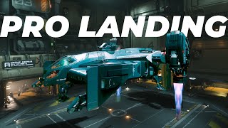 How To Do Smooth Landings Vector Landing In Star Citizen [upl. by Gwenni]