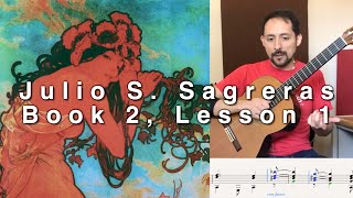 Sagreras  Book 2 Lesson 1 [upl. by Lexine]