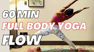 Get Fit on the Go with 60 Minutes Power Yoga Flow  Open Level Yoga Flow with Beth [upl. by Cyrilla]