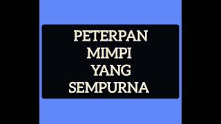 Mimpi Yang SEMPURNA BY PETERPAN original HiFi Audio with Lyric [upl. by Dreeda965]