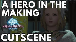 A Hero in the Making  FFXIV A Realm Reborn Cutscene Voiced [upl. by Carli]