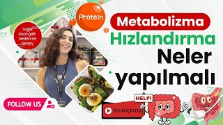 METABOLİZMA HIZLANDIRAN BESİNLER [upl. by Isewk91]