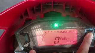 DIGITAL SPEEDOMETER calibration tutorial  RS 125 FI [upl. by Soni]