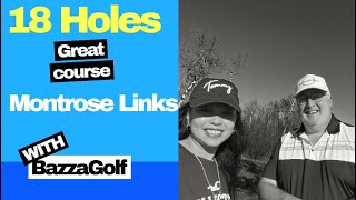 Episode 4 18 Holes Montrose Links Players Sunday Golf Comment subscribe [upl. by Gemperle]