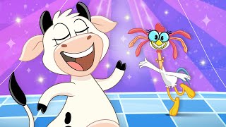 La Vaca Lola viene a jugar  La Vaca Lola  Canciones infantiles [upl. by Aihsekan361]