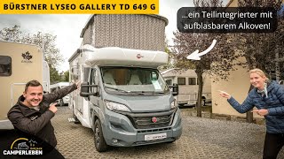 Bürstner Lyseo Gallery TD 649 G Wohnmobil mit aufblasbarem Alkoven  2024  CampErleben Zobjack [upl. by Brok148]