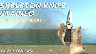 Skeleton Knife Stained WellWorn  CS2 Skin Showcase 914 [upl. by Pardew]