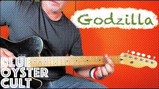 Guitar Lesson How To Play quotGodzillaquot by Blue Oyster Cult [upl. by Gass]