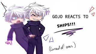 Gojo reacts to CURSED ships JJK GL2 READ DESC jujutsukaisen gacha [upl. by Olympie914]