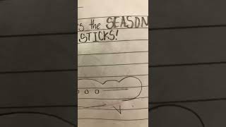 Lyric book Season of the Sticks [upl. by Pentheam]