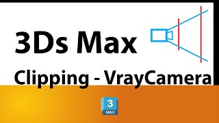 vRay camera clipping option  3Ds Max vrayrender 3dsmax 3dsmaxvray tutorial design [upl. by Leamhsi]