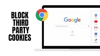 HOW TO BLOCK THIRD PARTY COOKIES ON CHROME [upl. by Dymoke]