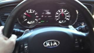 2012 KIA OPTIMA SX Steering drift problems  Drifts on its own [upl. by Llehsam]